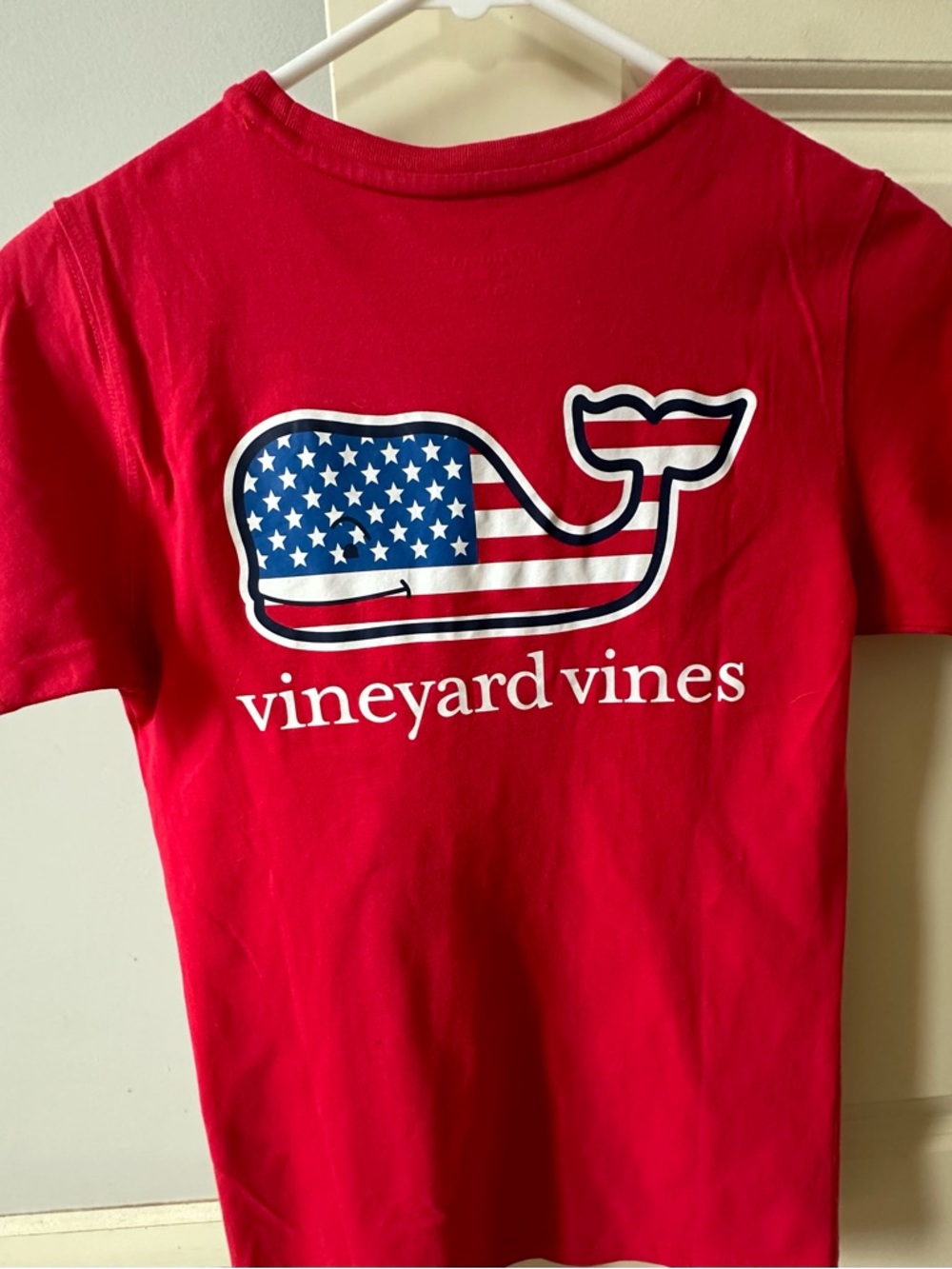Women’s Vineyard Vines Bright Red Crewneck Tee